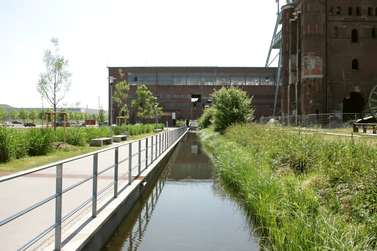 Ewaldpromenade, Zeche Ewald in Herten