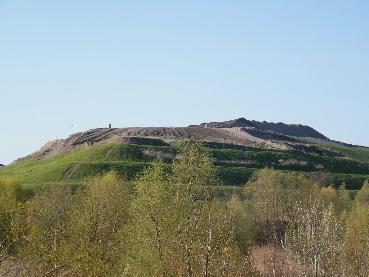 Depony hill Arkenberge, in the North of Berlin.