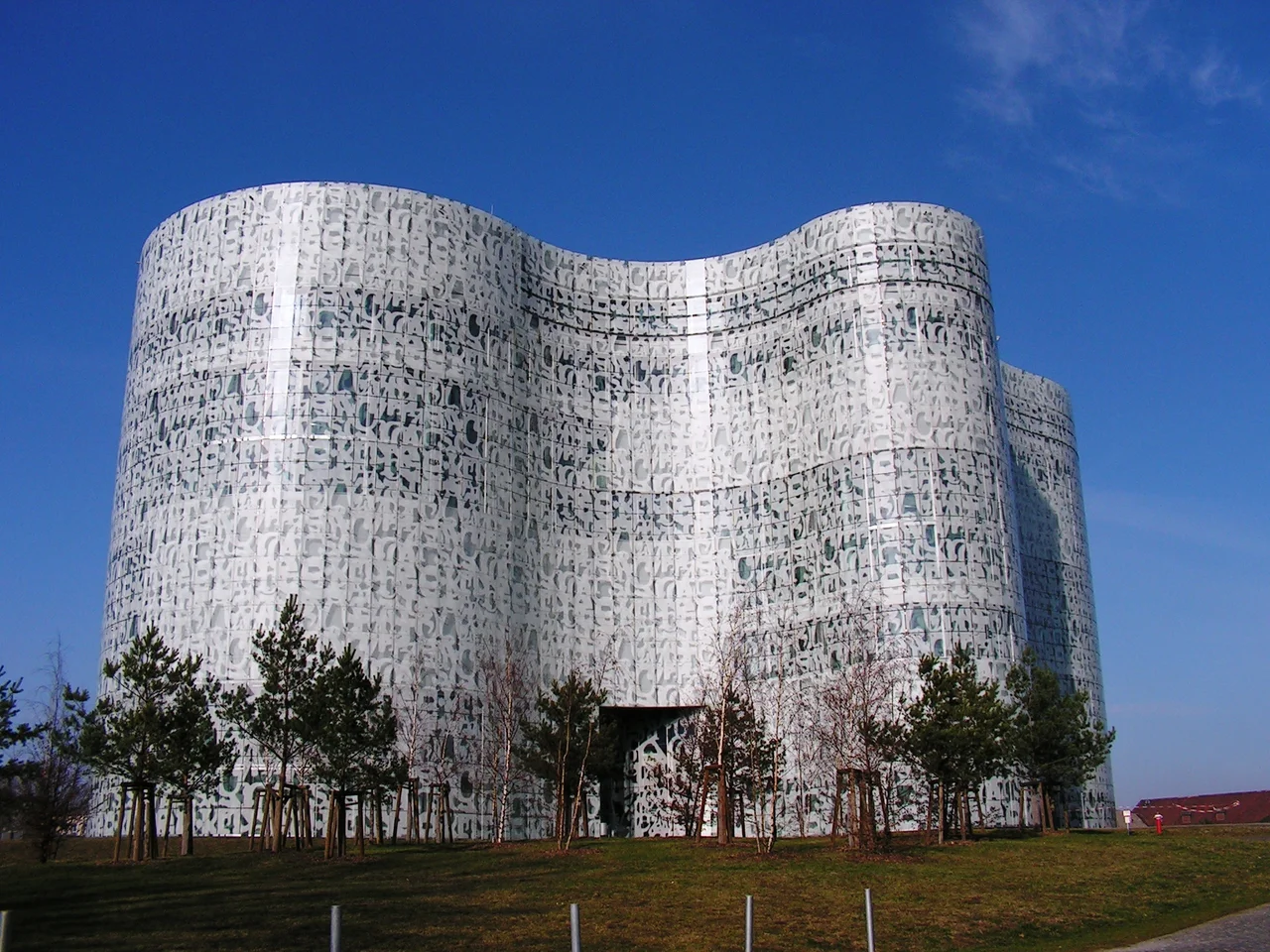 University library in Cottbus by the architects Herzog &amp; de Meuron, 2005