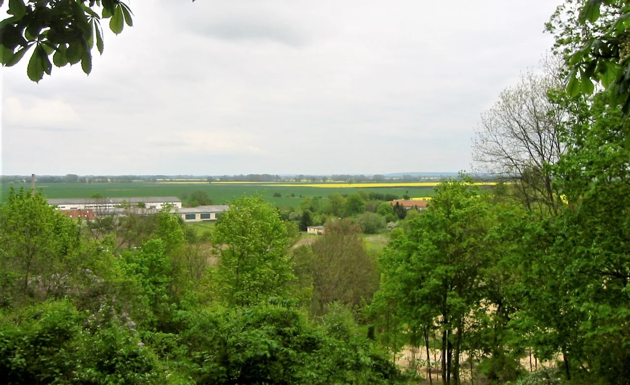 Blick von der Gedenkstätte ins Oderbruch, dem Schauplatz der Schlacht.
Die Gedenkstätte Seelower Höhen erinnert in der brandenburgischen Kreisstadt Seelow (Landkreis Märkisch-Oderland) an die Schlacht um die Seelower Höhen im Jahr 1945.