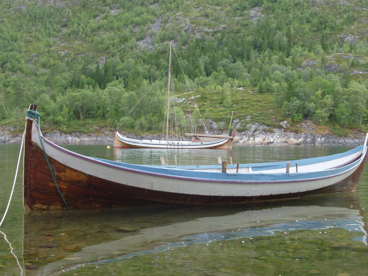 Bindalsfæring and Fembøring in the river Vefsna, Norway