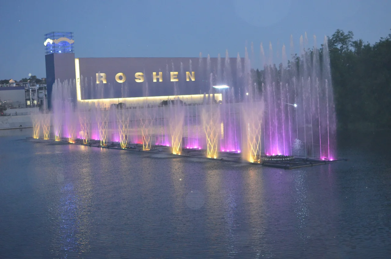 Фонтан Рошен. 2015 рік.