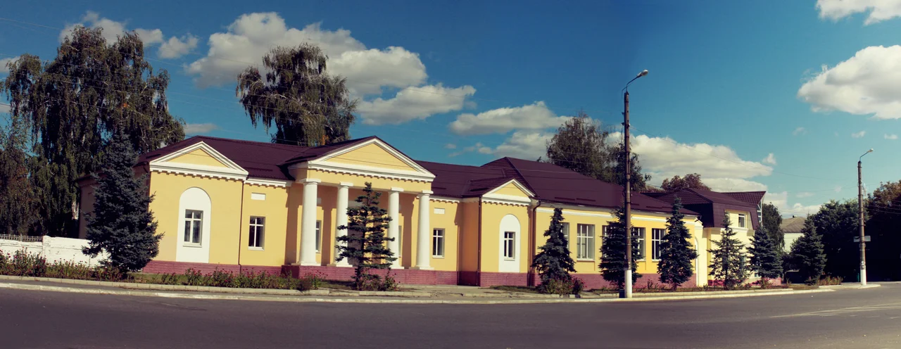 Premises of the primary school of Okhtyrka gymnasium in Okhtyrka, Sumy region. Yakov Shchogoliv studied in this room.