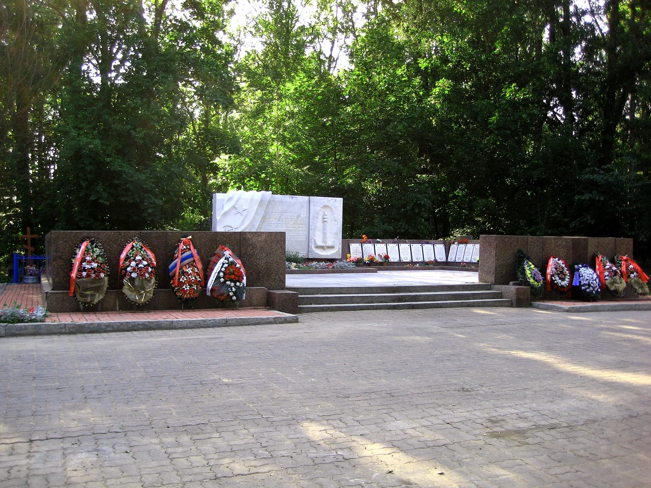St. Petersburg. Serafimovskoe cemetery. Memorial of the military Pacific Fleetм