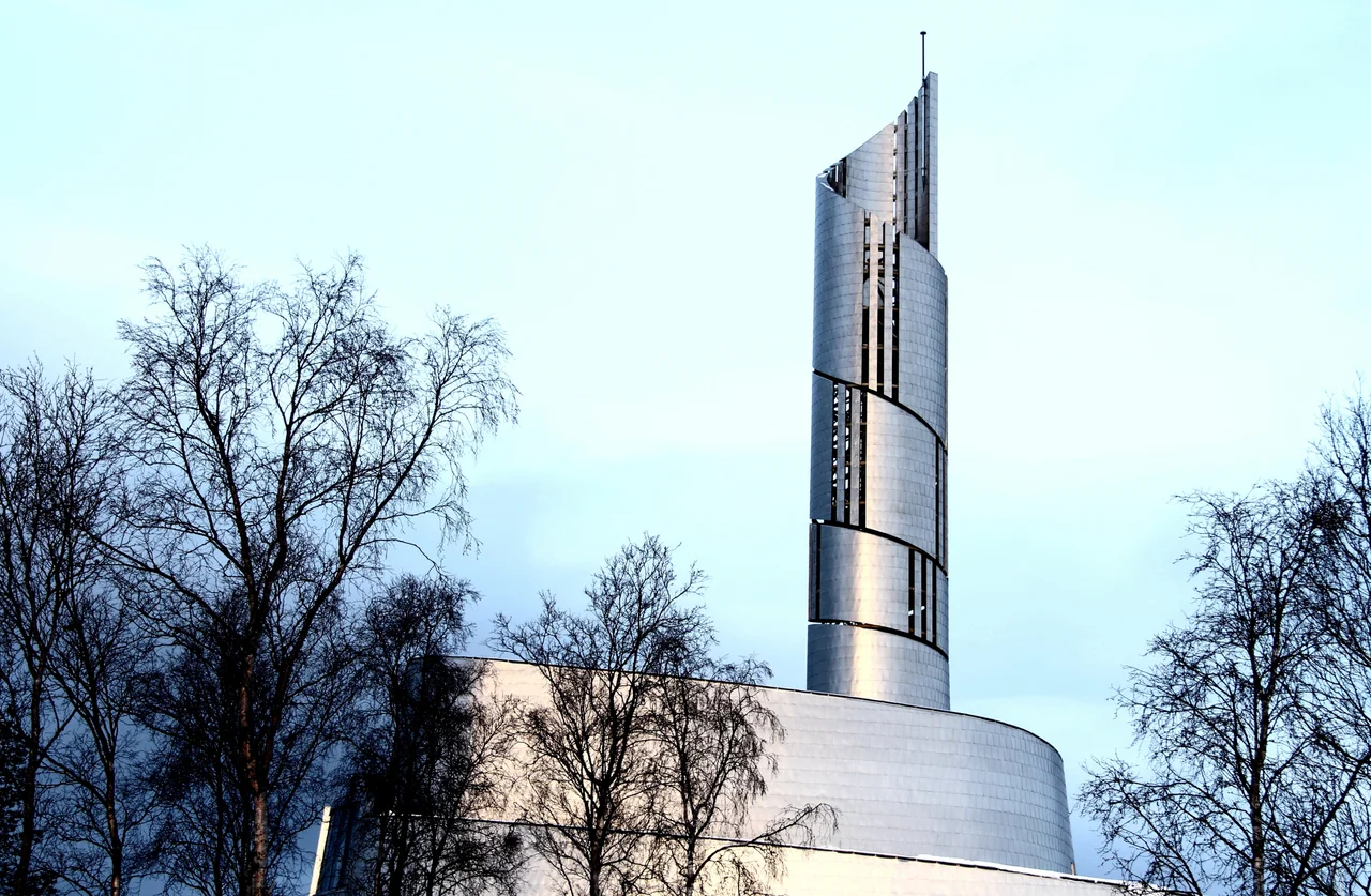 Nordlyskatedralen - Northern Lights Cathedral.