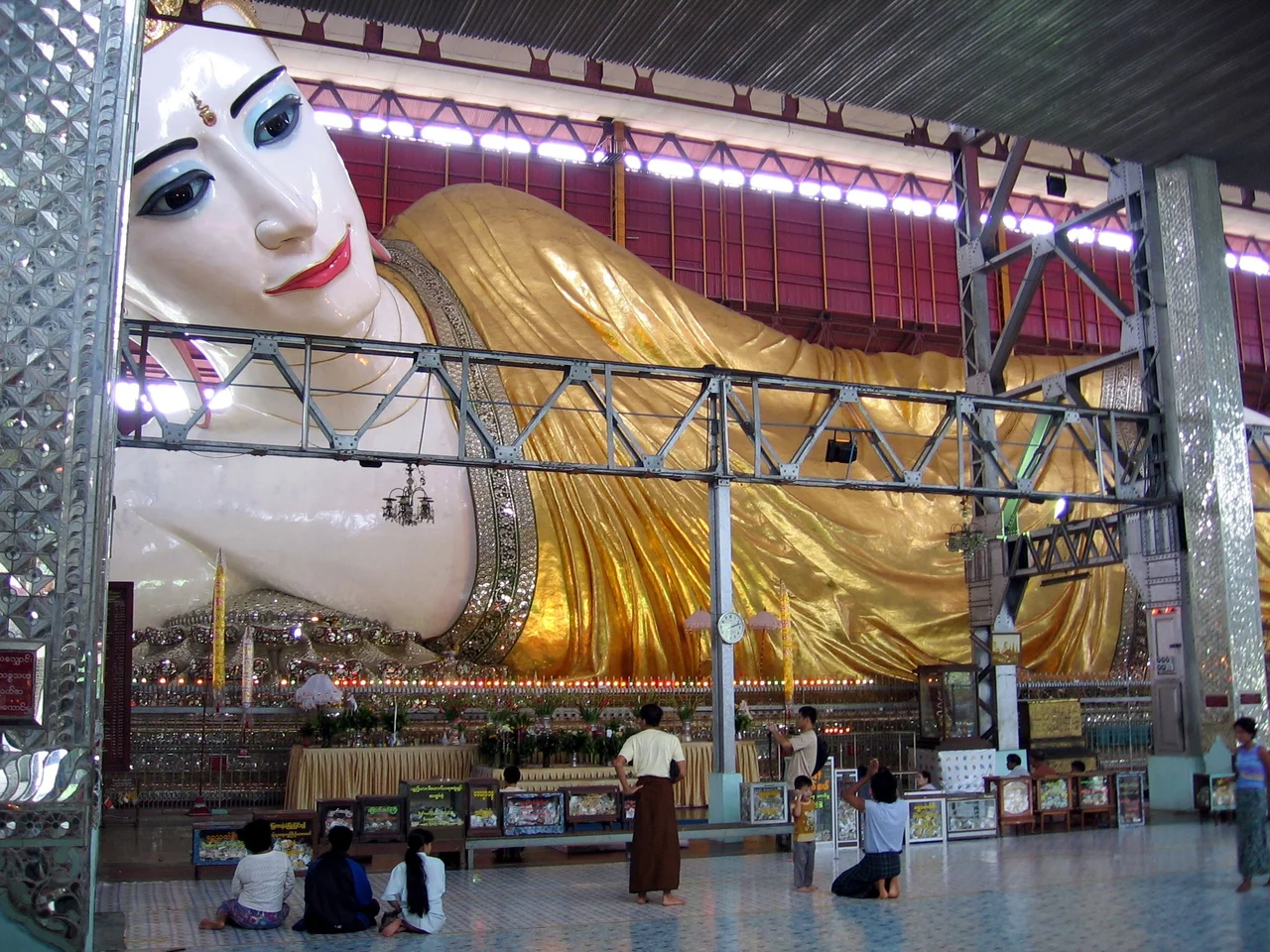 The Yangon River (also known as Rangoon River or Hlaing River) is an estuary that runs from Yangon, Myanmar to the Andaman Sea.