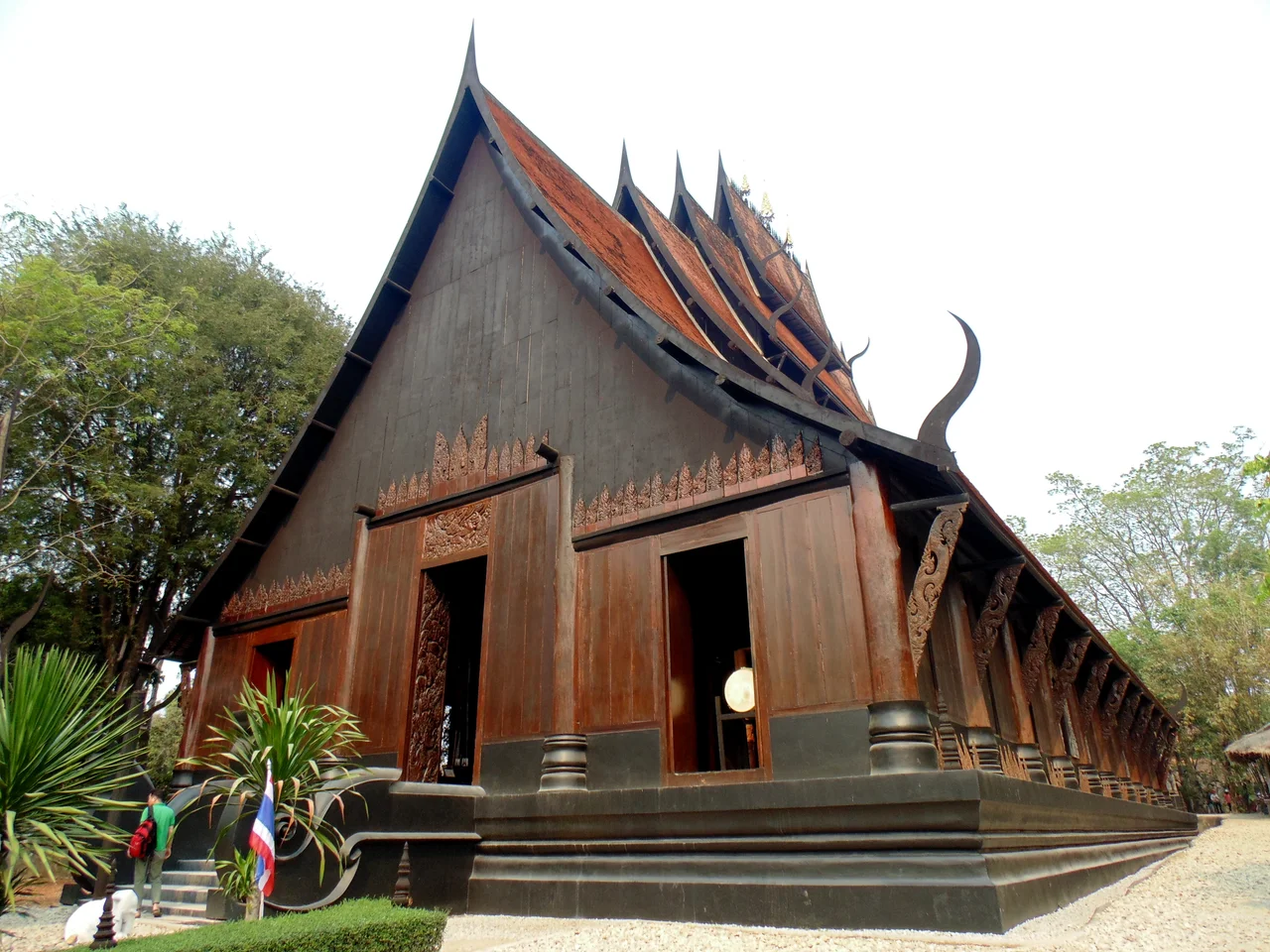 Muzeum Baan Dam, nazywane „Czarnym Domem” w Chiang Rai, Tajlandia
