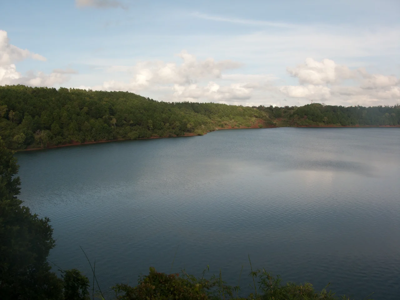 T'Nung lake in Pleiku, Gia Lai, Vietnam