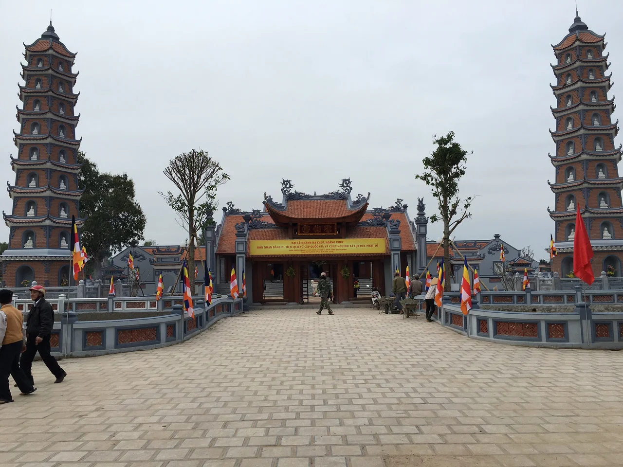 Hoang Phuc Temple in Quang Binh Province, Vietnam