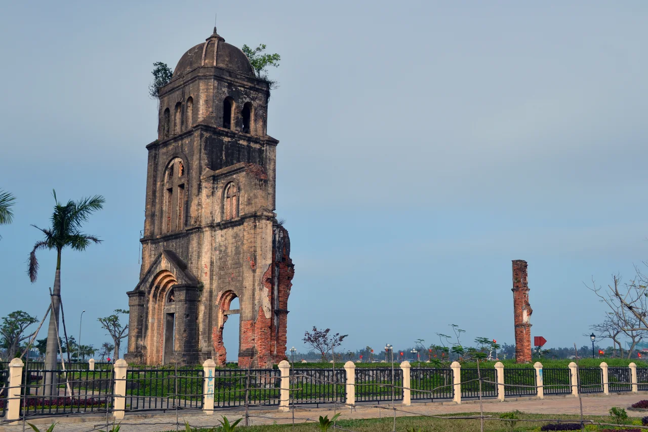Tam Toa Church in Dong Hoi, Quang Binh, Vietnam