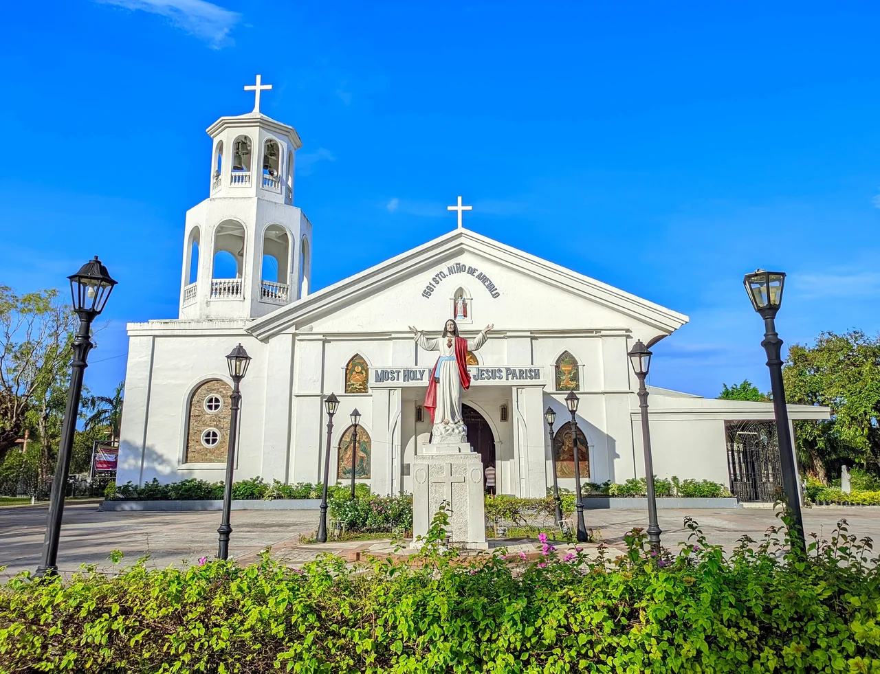 Arevalo Parish Church or Santo Niño de Arevalo Parish (Archdiocesan Shrine of Santo Niño de Arevalo), Villa de Arevalo, Iloilo City. It houses the third oldest Sto. Niño image in the Philippines.