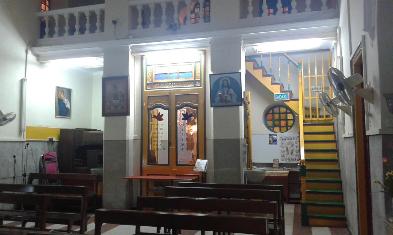 Interior of Capela de São Francisco Xavier (Macau)