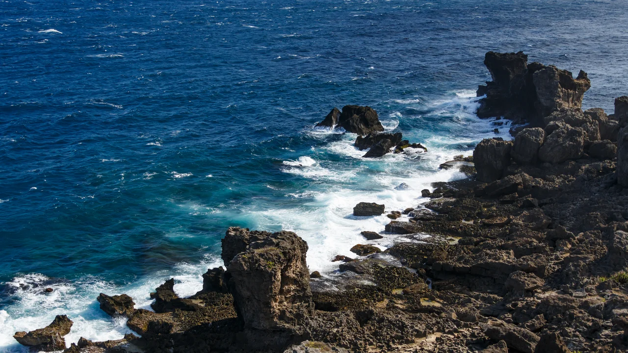 Moabitou Cape on South China Sea, Taiwan