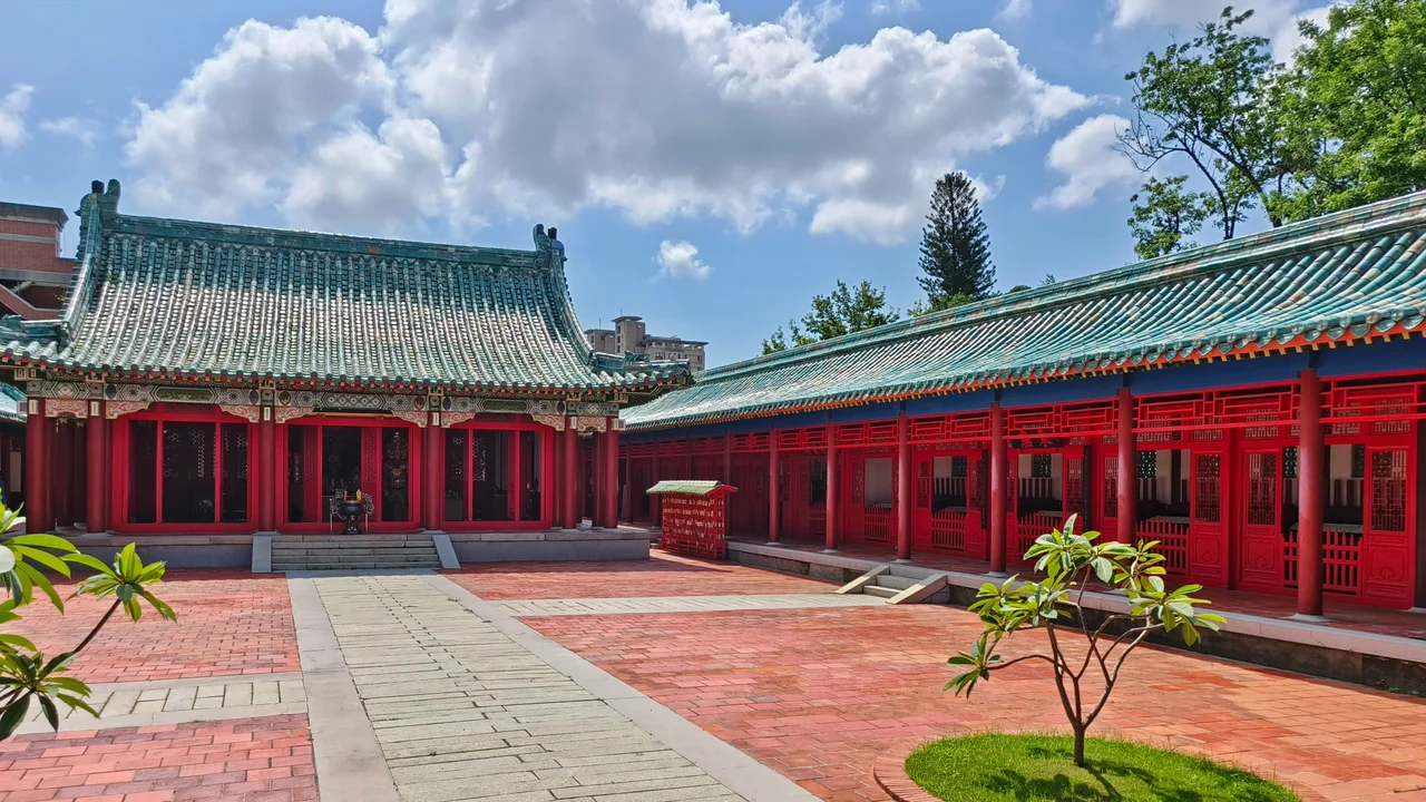 Koxinga Shrine, West Central District, Tainan City, Taiwan.